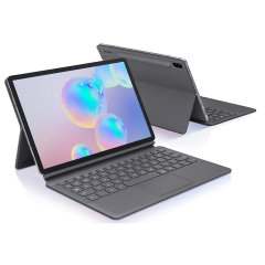 Housse clavier officielle Samsung Galaxy Tab S6 Keyboard Cover – Gris