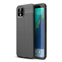 Coque Google Pixel 4 Olixar Attache en cuir synthétique – Noir