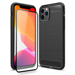 Olixar Sentinel iPhone 11 Pro Max deksel og skjermbeskytter i glass