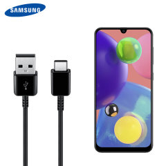 Câble Officiel Samsung Galaxy A30s USB-C Charge rapide – Noir – 1,5M
