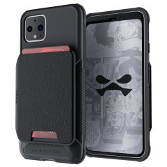 The Exec 4 premium wallet case in Black provides your  Google Pixel 4 with fantastic protection. Also featuring storage slots for your credit cards, ID and cash.