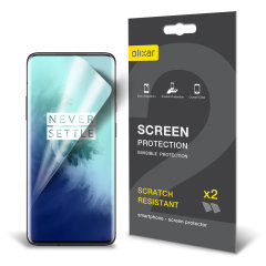 Protection d'écran OnePlus 7T Pro Film Olixar – Pack de 2