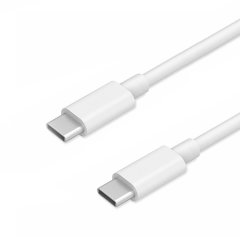 Samsung Galaxy A30 USB-C to USB-C Power Delivery Cable 1M - White