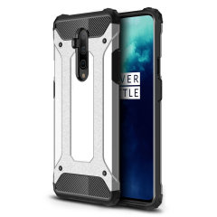 Olixar Delta Armour OnePlus 7T Pro Hoesje - Zilver