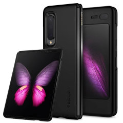Durable and lightweight, the Spigen Thin Fit series for the Samsung Galaxy Fold offers premium protection in a slim, stylish package. Carefully designed the Thin Fit case in smooth black is form-fitted for a perfect fit.