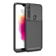 Olixar Carbon Fibre case is a perfect choice for those who need both the looks and protection! A flexible TPU material is paired with an eye-catching carbon print to make sure your Motorola Moto G8 Plus is well-protected and looks good in any setting.