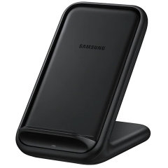 Official Samsung Galaxy A71 Fast Wireless Charger Stand EU Plug 15W - Black