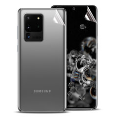 Olixar Samsung Galaxy S20 Ultra TPU Beskyttelses Film foran og bak