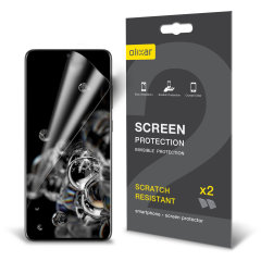 Protection d'écran Samsung Galaxy S20 Ultra Olixar – Pack de 2 films