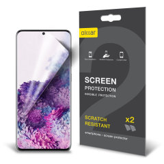 Olixar Samsung Galaxy S20 Plus Film Screenprotector - 2 eenheden