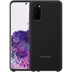 Official Samsung Galaxy S20 Silicone Cover Case - Black
