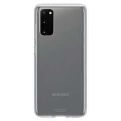 Funda Oficial Samsung Galaxy S20 Clear Cover - Transparente
