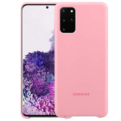 Officieel Samsung Galaxy S20 Plus Silicone Cover Hoesje - Roze