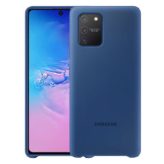 Official Samsung Galaxy S10 Lite Silicone Cover Case - Blue