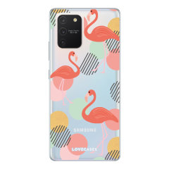 LoveCases Samsung Galaxy S10 Lite Gel Case - Flamingo