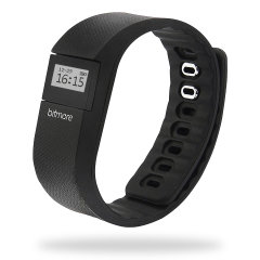 Monitor your fitness and sleep quality with the Bitmore Fitness Activity Tracker with LED display and companion app. Featuring alerts to incoming calls and message notifications with compatibility with your Android or iOS smartphone.
