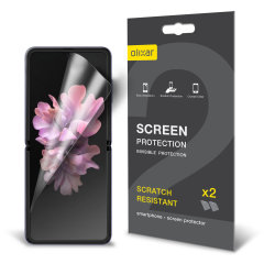 Protection d'écran Samsung Galaxy Z Flip Film Olixar – Pack de 2