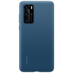 Official Huawei P40 Silicone Protective Case - Ink Blue