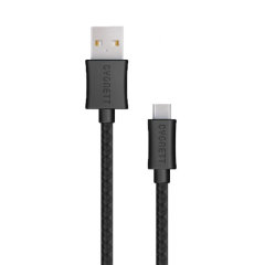 Cygnett Source Tough Braided 1M Micro USB Cable - Black