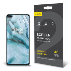 Olixar OnePlus Nord Film Screen Protector 2-in-1 Pack