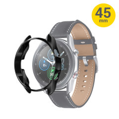Olixar Samsung Galaxy Watch 3 Bezel Protector - Black 45mm