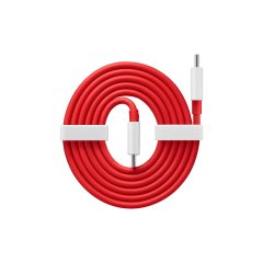 Official OnePlus Nord Warp Charge USB-C Charging Cable 1m - Red