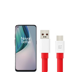 Official OnePlus N10 5G Warp Charge USB-C Charging Cable 1m - Red