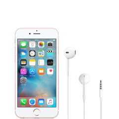 Official Apple iPhone 6s EarPods with 3.5mm Headphone Plug - White
