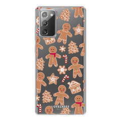 LoveCases Samsung Galaxy Note 20 Gel Case - Christmas Gingerbread