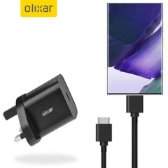 Olixar Samsung Galaxy Note 20 Ultra 18W USB-C Fast Charger & Cable
