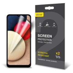 Olixar Samsung Galaxy A02s Film Screen Protector 2-in-1 Pack