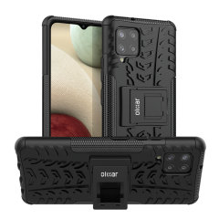 Olixar ArmourDillo Samsung Galaxy A12 Protective Case - Black