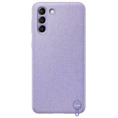 Official Samsung Kvadrat Violet Cover Case - For Samsung Galaxy S21 Plus