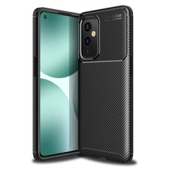 Olixar Carbon Fibre OnePlus 9 Protective Case - Black