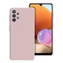 Olixar Soft Silicone Samsung Galaxy A32 Case - Pastel Pink