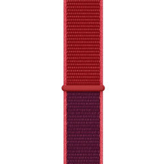 Official Apple Sport Loop Red Strap - For Apple Watch 44mm