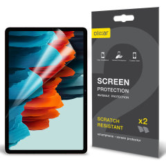 Olixar Samsung Galaxy Tab S7 Plus Film Screen Protector 2-in-1 Pack
