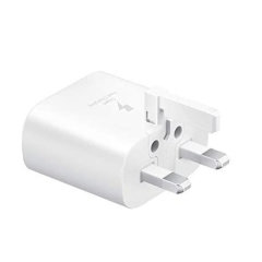 Official Samsung 25W PD USB-C UK Wall Charger - White