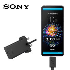 Official Sony Xperia 10 III 30W Fast Mains Charger & 1m USB-C Cable