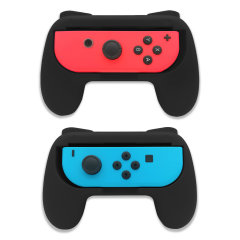 Olixar Nintendo Switch Non-Slip Joy-Con Grips - 2 Pack -  Black