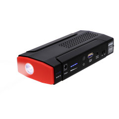 4Smarts Jump Starter 13800 mAh Power Bank With Torch - Black