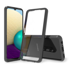 Olixar Exoshield Samsung Galaxy A02S Protective Case - Black