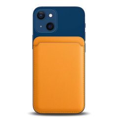 Olixar MagSafe Compatible Card Wallet for iPhone 13 Series - Mustard