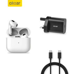 Olixar AirPods 3 18W USB-C Fast Charger & 1.5m USB-C Cable