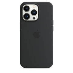 Official Apple MagSafe Silicone Black Case - For iPhone 13 Pro