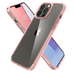 Spigen Ultra-Hybrid Bumper Rose Crystal Case - For iPhone 13 Pro