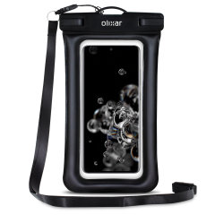 Olixar Samsung Galaxy S20 FE Waterproof Pouch Case - Black
