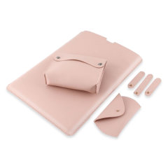 Olixar MacBook Pro 14" 2021 Sleeve & Coordinated Accessory Pack - Pink