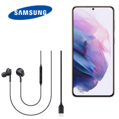 Official Samsung Tuned by AKG USB-C Wired Earphones with Microphone  - For Samsung Galaxy S22