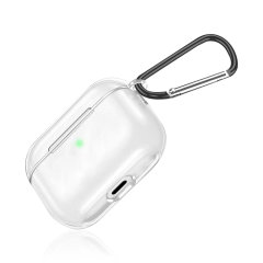 Olixar AirPods 3 Protective Case & Carabiner - 100% Clear